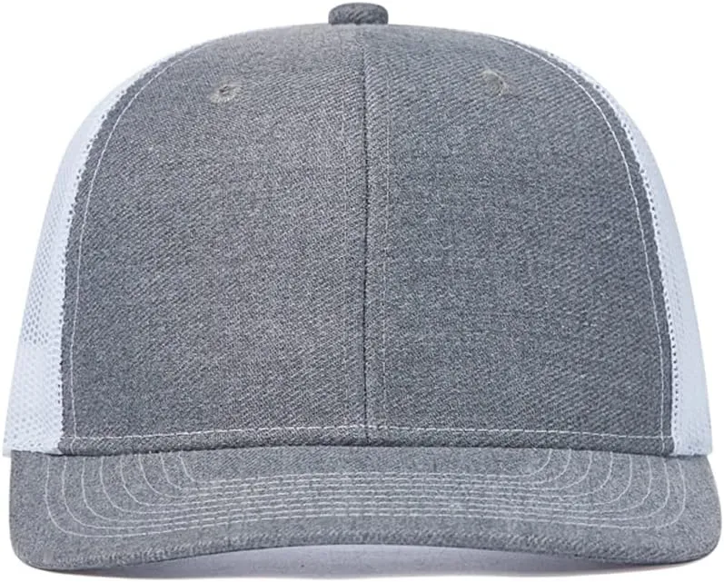 Quanhaigou Trucker Hat - Mesh Snap Back - Unisex Adjustable Baseball Cap - Outdoor Hats for Men Women