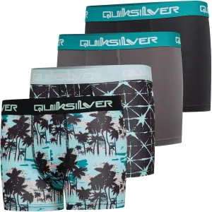 Quiksilver Boys Underwear 4 Pack Boxer Briefs for Boys 6-18 Durable Stretch Breathable Moisture Wicking