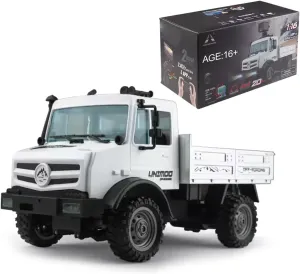 RC Brushed Off-Road Unimog Truck, 1/16 Full-Scale Electric Brushed RWD Off-Road Truck Model (RTR Version)