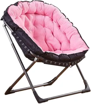 Recliner Recliner Sun Loungers Moon Chair Padded Camping Chairs Outdoor Leisure Stools Foldable Portable Summer Fishing Chair with Cushion Living Room Balcony Garden Patio Beach