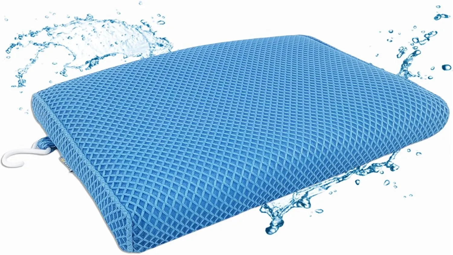 REEZEIVI Shower Seat Cushion with Non-Slip Silicone Bottom,Soft 4D Mesh Fabric,Bathtub Chair Pad for Elderly,Quick Drying and Washable Shower Seat Mat, Design for Elderly, Senior, Handicap,Disabled