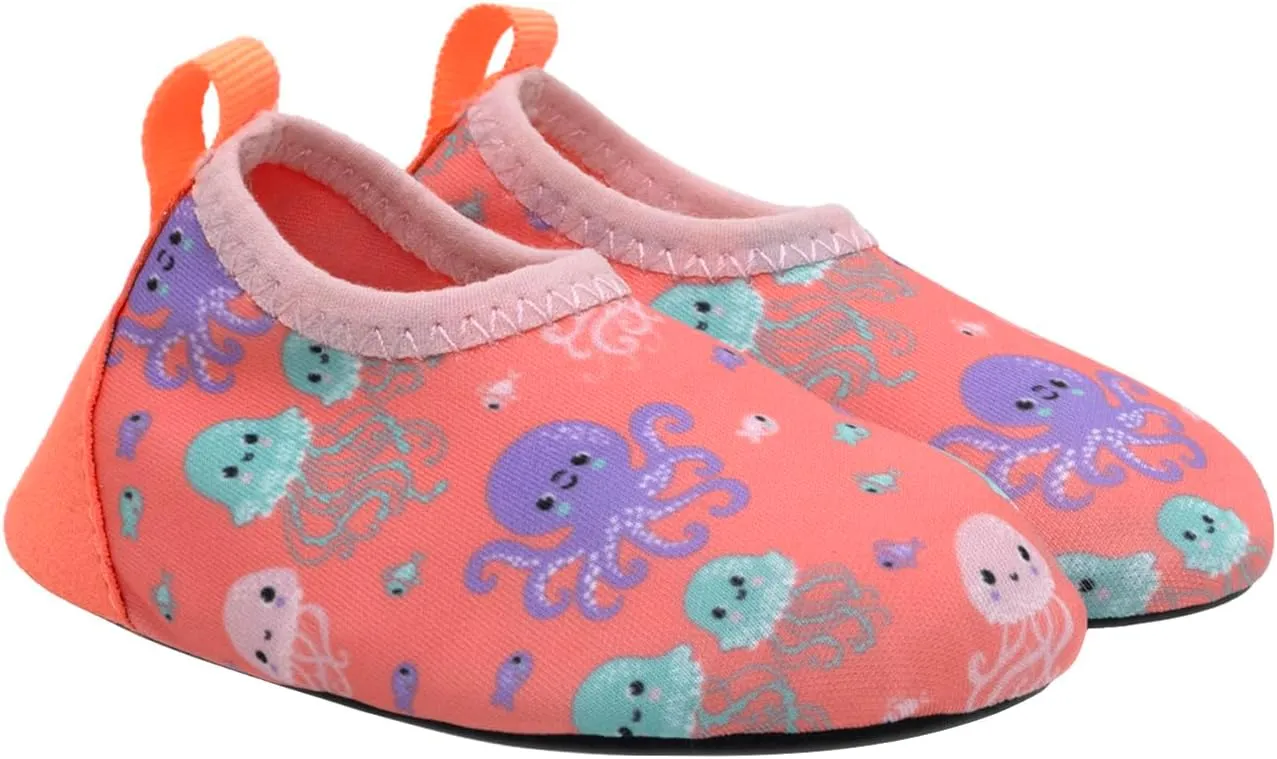 Robeez Kids Aqua Shoes Boys & Girls Slip Resistant Neoprene Water Shoes