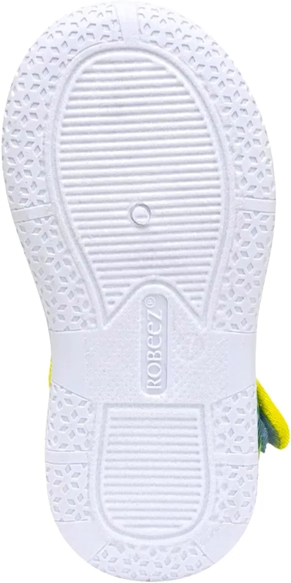 Robeez Kids Water Shoes Boys & Girls Slip Resistant Neoprene Aqua Shoes for Summer, Beach, Pool - Infant/Toddler, 12 Months - 3.5 Years