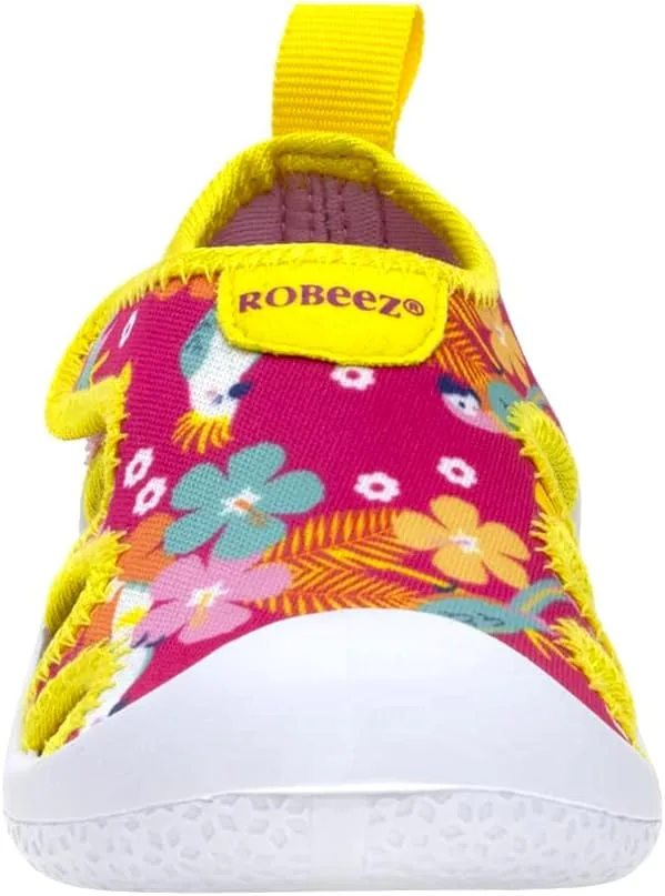 Robeez Kids Water Shoes Boys & Girls Slip Resistant Neoprene Aqua Shoes for Summer, Beach, Pool - Infant/Toddler, 12 Months - 3.5 Years