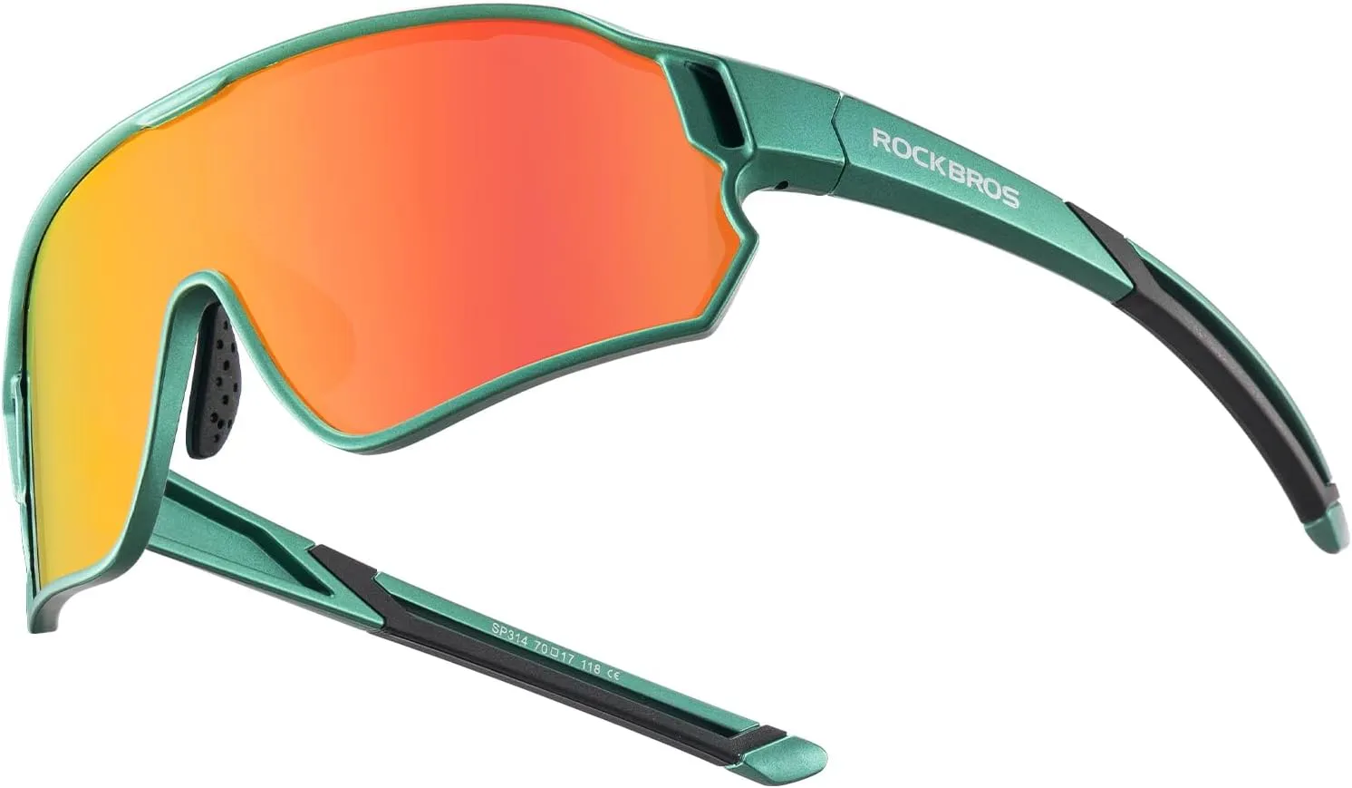ROCKBROS Kids Polarized Sunglasses Cycling Glasses Sport Sunglasses UV400 Protection for Youth Boys Girls Age 8-14