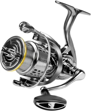 Saltwater Spinning Reel, 12 1BB Ultra Lightweight Powerful Fishing Reel, Metal Frame Carbon Fiber 33 LB Max Drag, 5.5:1 High Speed Ultra Smooth for Saltwater Fishing Reels