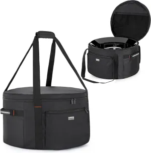 samdew 19 In Fire Pit Bag Compatible with Outland Firebowl 893 870 823, 19 In Propane Gas Fire Bowl Storage Case for Outdoor Travel & Camping, Bag Only