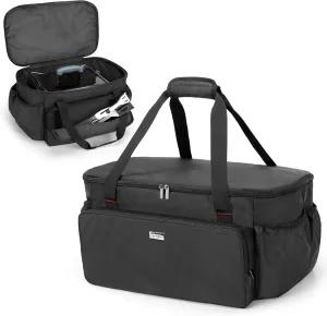 samdew Portable Grill Carry Bag Compatible with Weber 1141001 Go-Anywhere Gas Grill, Outdoor Camp Grill Cover Compatible with Weber 121020 Go-Anywhere Charcoal Grill, Bag Only (Patented Design)
