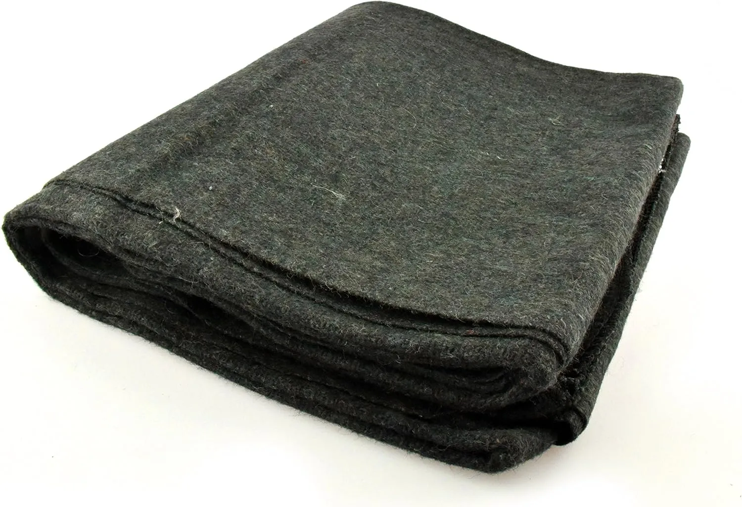 SE Green 64” x 84” 4-lb. Warm Blanket with 80% Wool - BI64846GN
