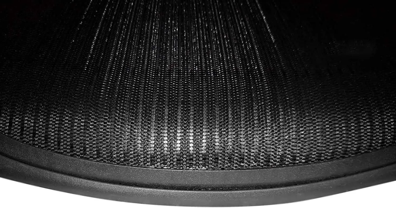 Seat Mesh fit Herman Miller Aeron Chair - Black mesh - Size B (5)