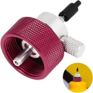 Silicone Oil Propane Refill Adapter for Green Gas Tank – Outdoor Camping, Hiking & Mountaineering