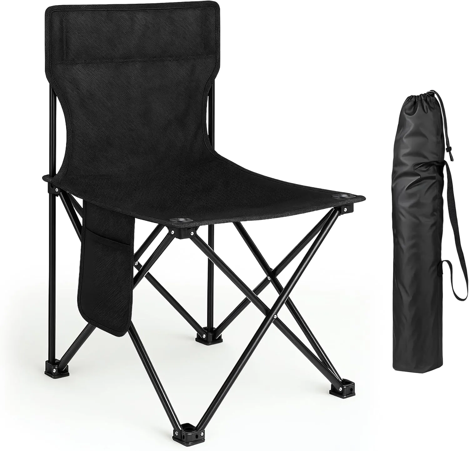 Simple Deluxe Folding Camping Chairs, Ultralight & Compact, Backpacking Chair, Portable Camping Chairs for Outdoor Camp, Travel, Beach, Picnic, Hiking