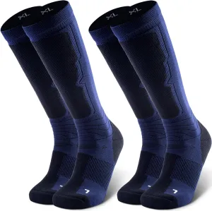 Ski Socks Merino Wool (Pack of 2) for Skiing, Snowboarding, Winter Warm