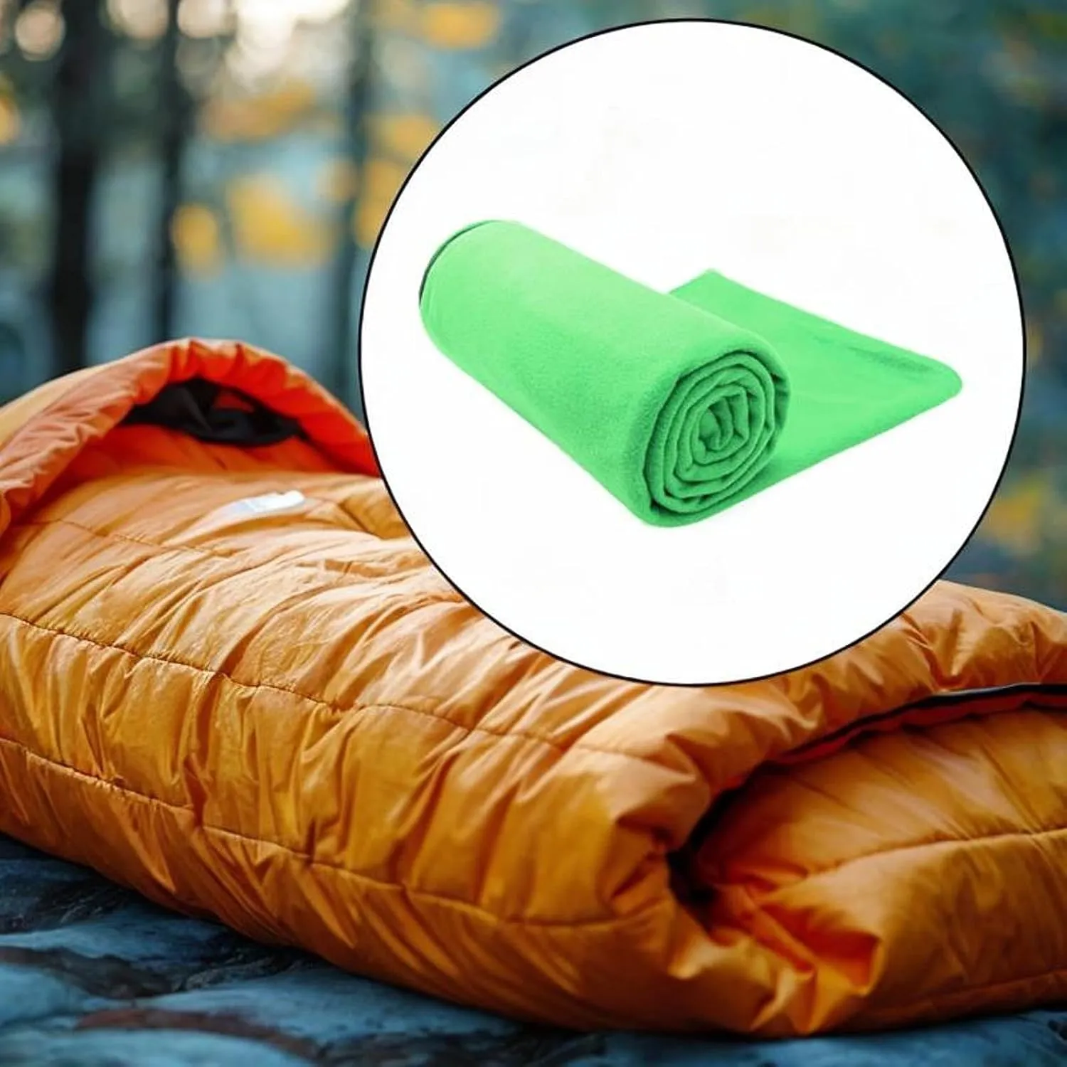 Sleeping Bag Liner Camping Sheets Adult Thermal Backpacking Breathable Traveling Accessories Travel Bed for Hiking Outdoor