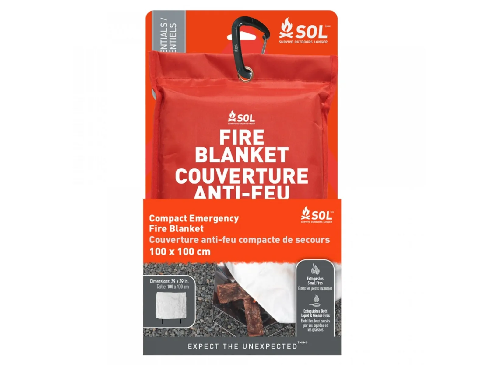 S.O.L Compact Emergency Fire Blanket