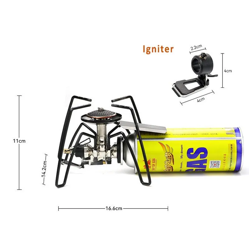 Spider Stove & Folding carabiner stove M20