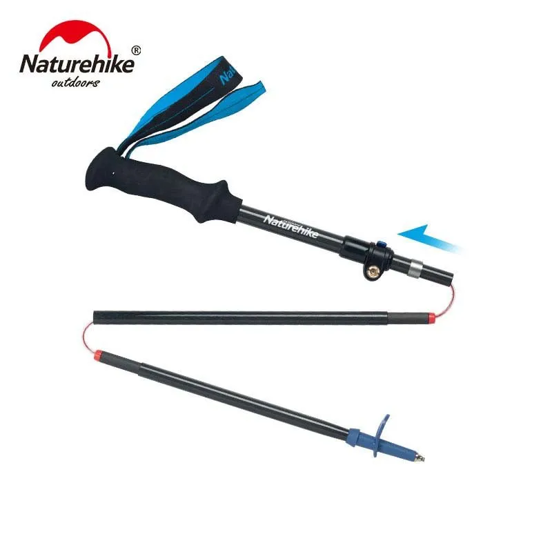 ST07 All carbon 5-node folding trekking pole