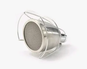 Stainless Steel Culinary Torch Head Attachment, Heat Diffuser with Protective Wire Cage
