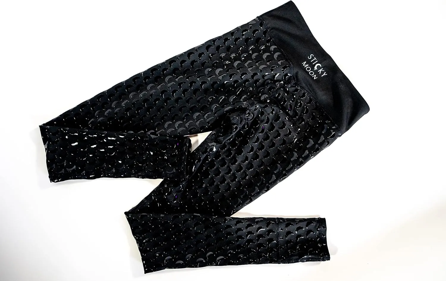 Sticky Moon Pole Dance Leggings with Grip/Aerial Leggings with Grip/Pole Dance Clothing/Black Dance Leggings