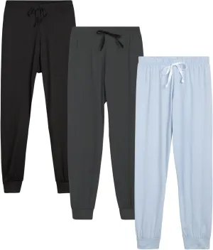 Sweet Hearts Girls Sweatpants - 3 Pack Super Soft Girls' Activewear Performance Jogger Pants: Made in USA (Sizes: 5-18)