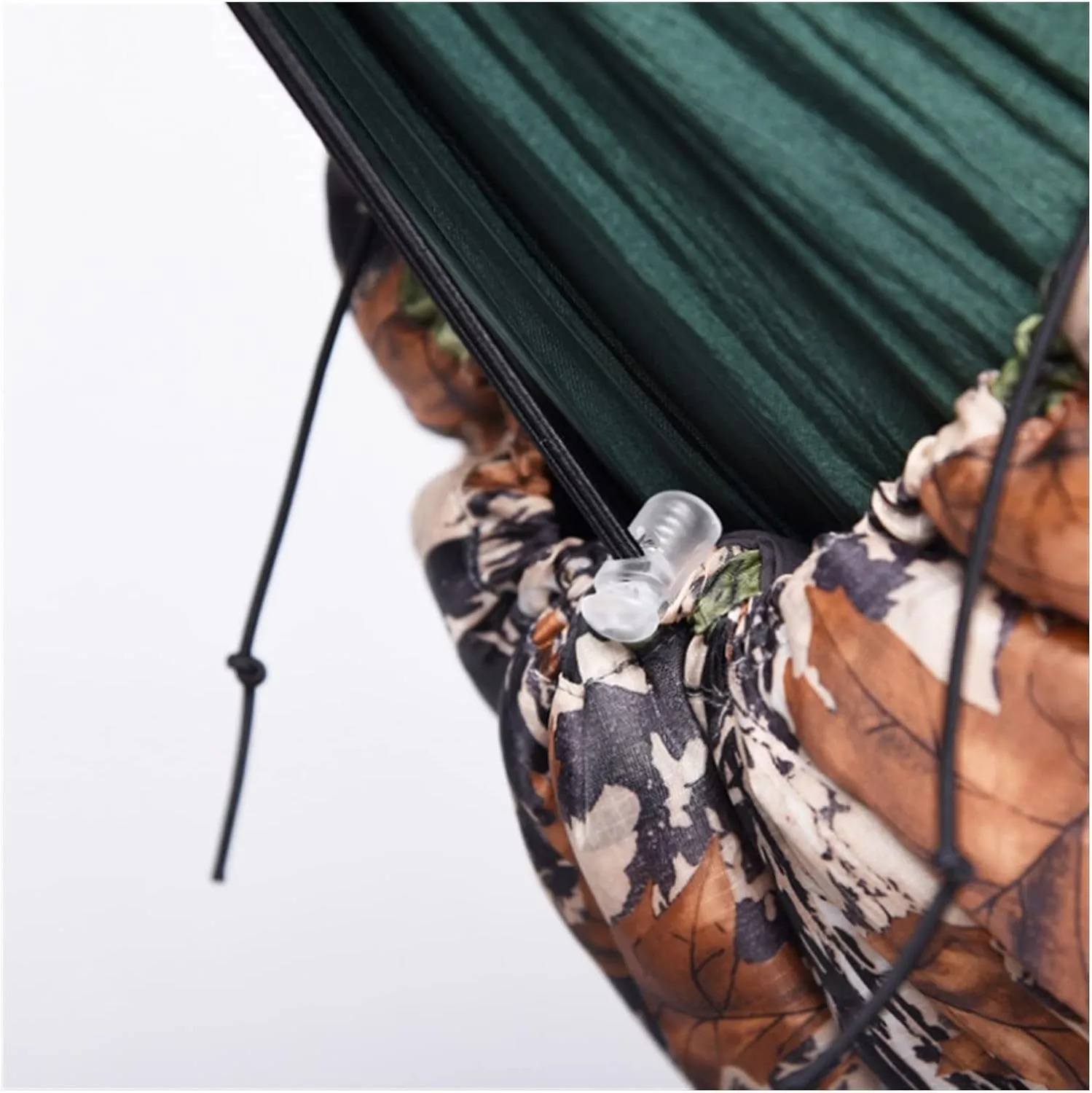 Swing Set Warm Hammock, 0-15 Degree Ultra Light Hammock Quilt, Warm Cotton Cover, Sleeping Bag Blanket, Camping Backpack Camouflage Army Green Swing Seat (Color : Army Green)