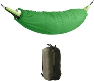 Swing Set Warm Hammock, 0-15 Degree Ultra Light Hammock Quilt, Warm Cotton Cover, Sleeping Bag Blanket, Camping Backpack Camouflage Army Green Swing Seat (Color : Light Green)