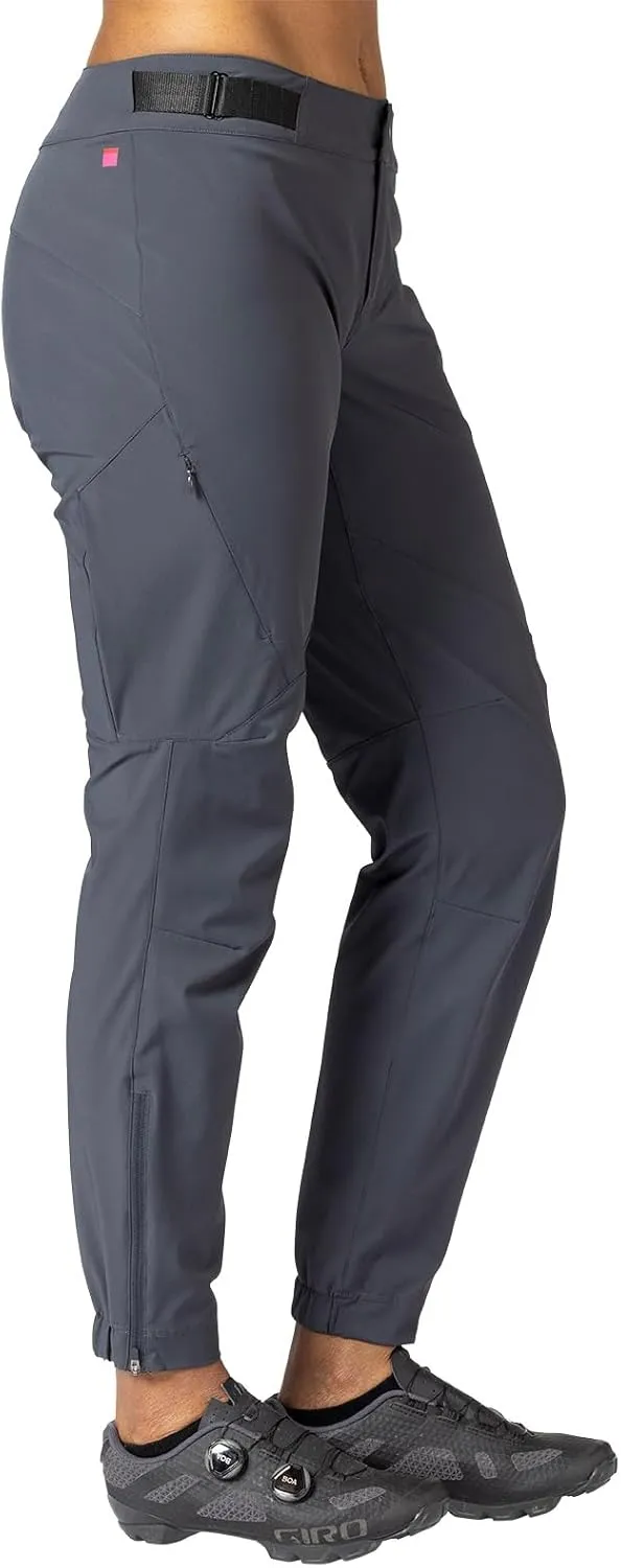 Terry Cycling New Gravel Bike Pants for Women, Relaxed Fit MTB Cool Weather Riding Biking Hiking Camping