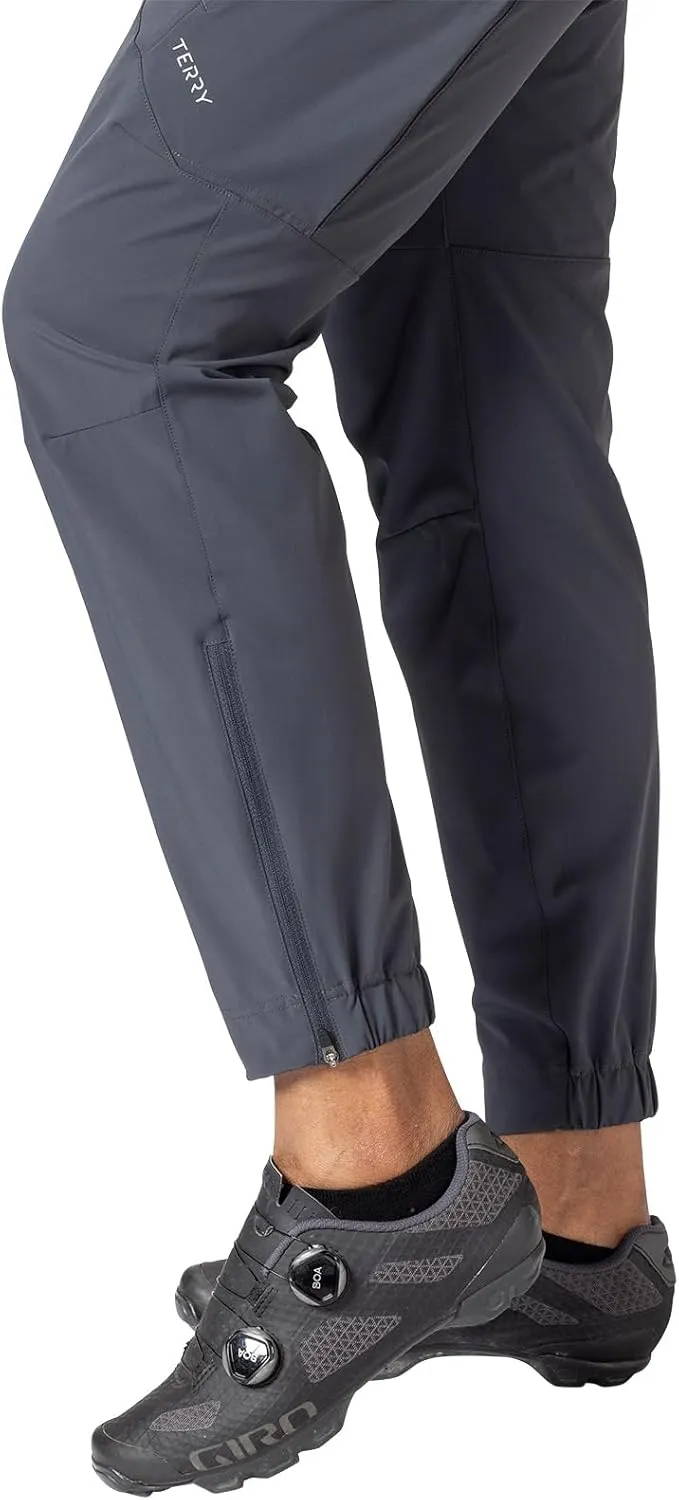 Terry Cycling New Gravel Bike Pants for Women, Relaxed Fit MTB Cool Weather Riding Biking Hiking Camping