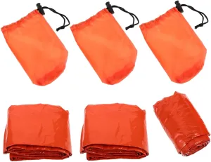 Toyvian Lightweight Camping Gear Thermal Sleeping Bag with Emergency Blanket for Outdoor Activities