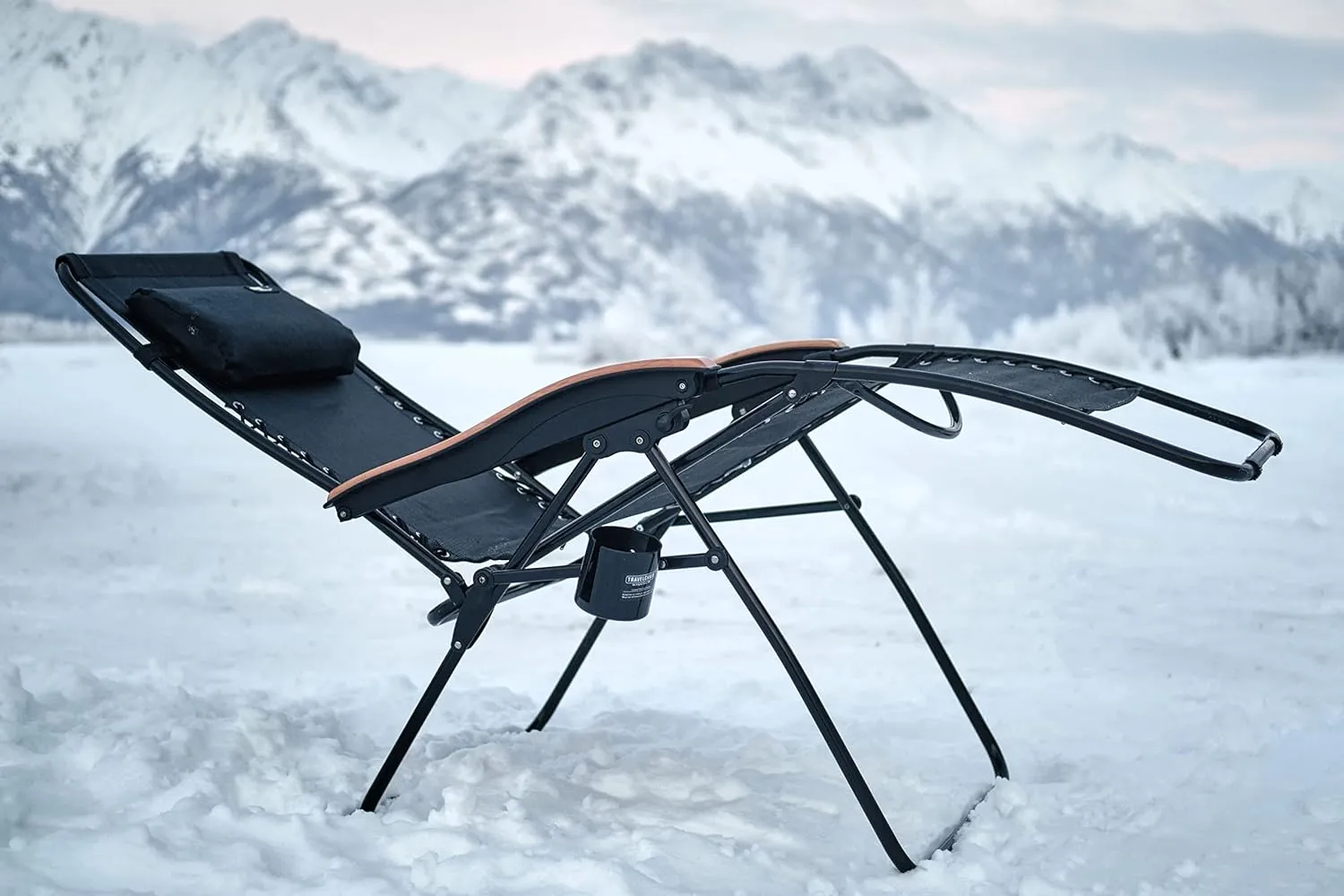 Travel Chair 218922 Chair, Lounge Lizard Black