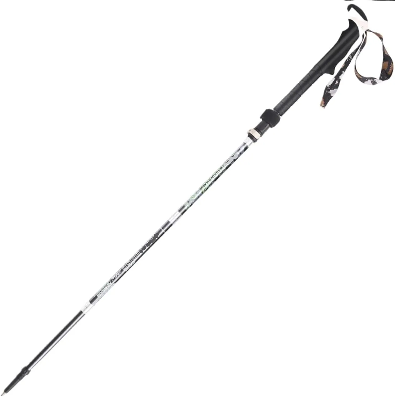 Travel Trekking Pole Ultralight Trekking Poles Carbon Fiber Hiking Pole Walking Sticks Telescopic for Camping Outdoor Activities
