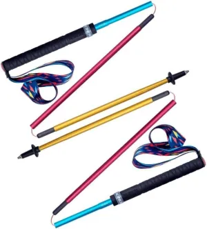 Trekking Poles, Walking Poles Lightweight Folding Collapsible Quick Lock Carbon Fiber Trekking Pole Hiking Pole Trail Running Walking Stick