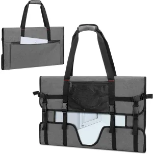Trunab Portable Travel Bag Compatible with Starlink Gen 3, Large Pocket for Router, Adapter, Cables, Fits for Camping, Outdoor, RV Trip