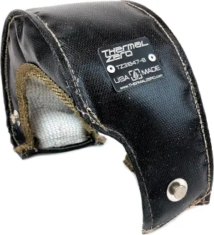 TZ31847-B Universal Turbo Blanket - Custom fit turbo shield for internal wastegate T25 and T28 size turbine housing - USA Made