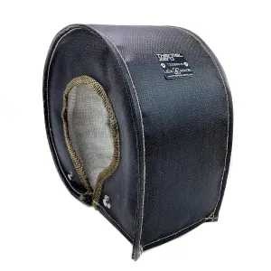 TZ332611-B Universal Black T6 Turbo Blanket - Made in USA