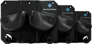Ultimate Ski & Snowboard Wall Storage Rack - Fits any Ski or Snowboard - Save Your Rocker, Tips and Tails - Damage-free - 3x - Black
