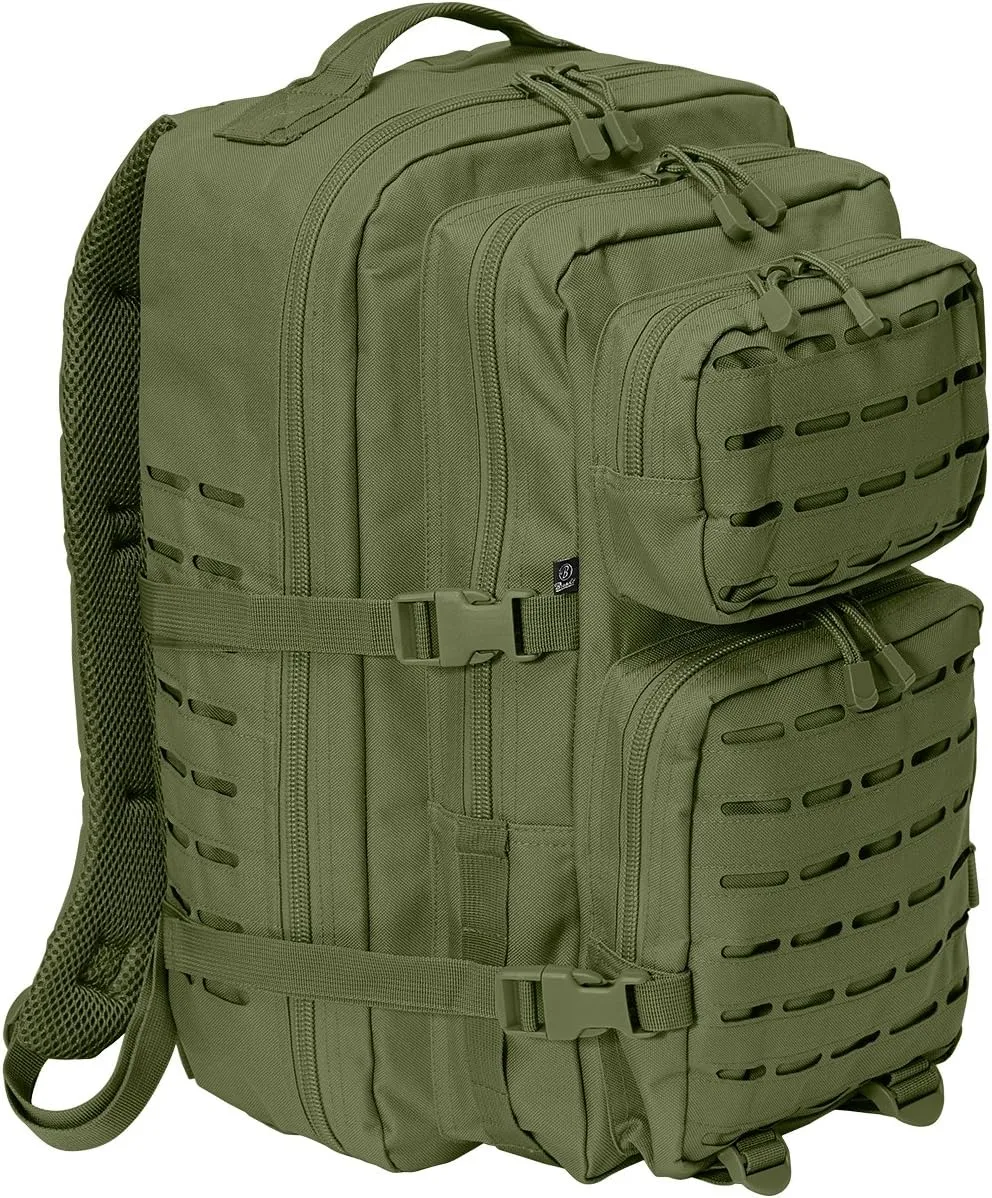 US Cooper Lasercut Rucksack Large Olive