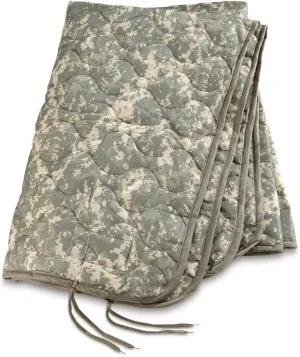 US Military Poncho Liner Woobie Blanket, ACU