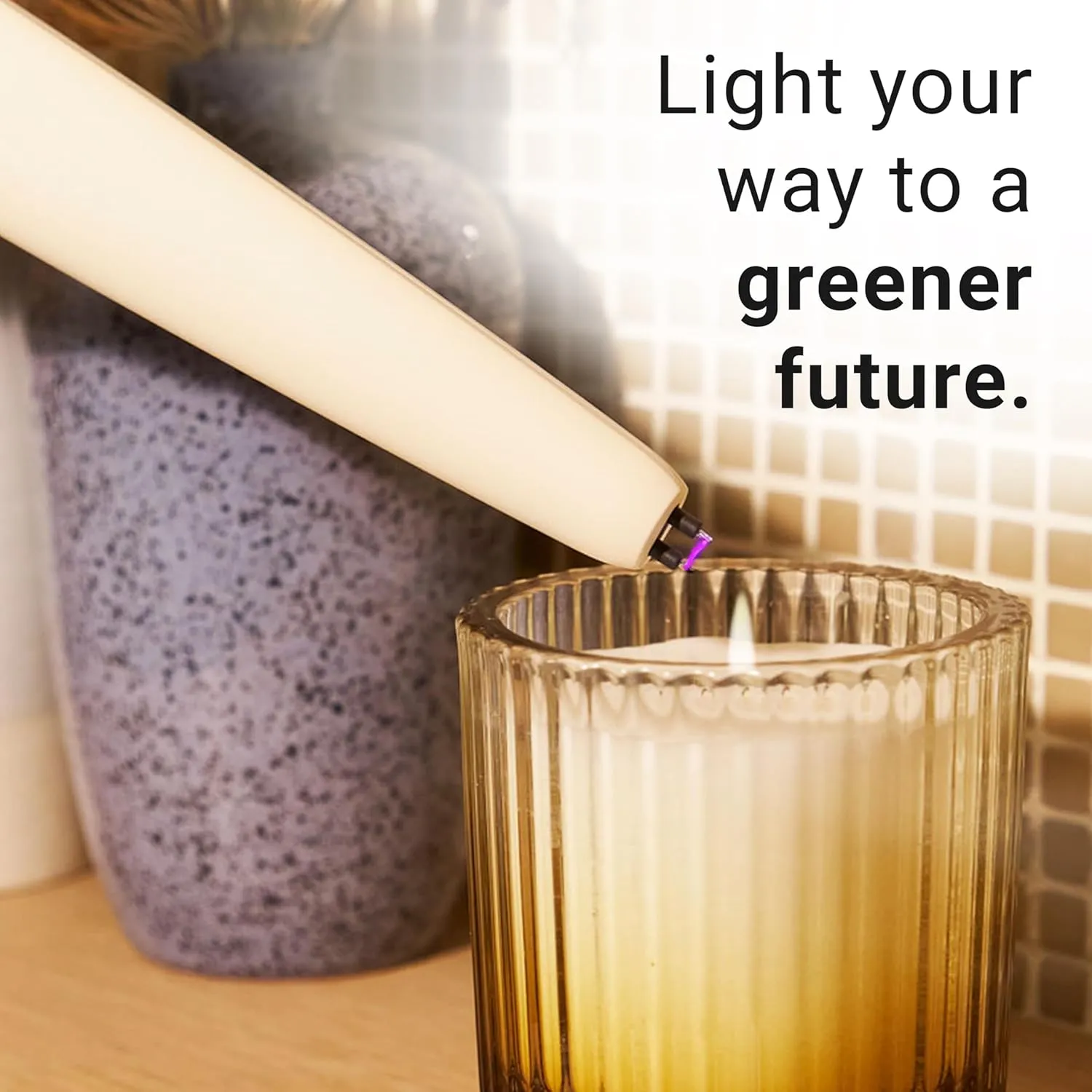 USB Lighter CO. Motli Arc Lighter - Flameless Lighter with LED Flashlight, Rechargeable Battery & Safety Switch - Windproof Tesla Coil Electric Lighters for Gifts, Kitchen, Home, & Outdoors