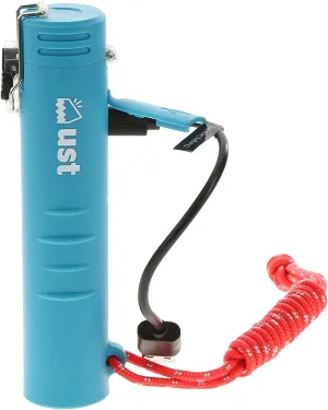 ust TekFire Charge Fuel-Free Lighter with a Lightweight, Rugged Construction, etc Outdoor Survival , Blue , 5.5" x 1.2" x 1.2", One Size (20-12474)