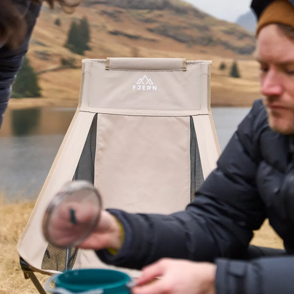 Utepils High Camping Chair (Sand)