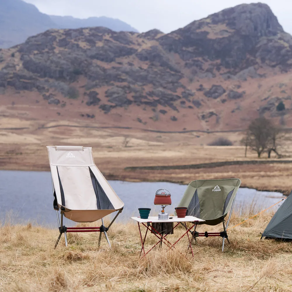 Utepils High Camping Chair (Sand)
