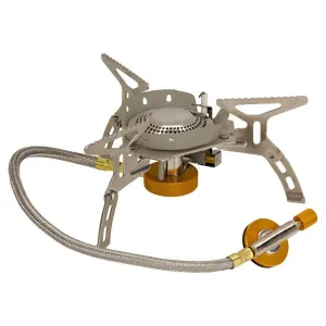 Vango Folding Stove with Windshield and Piezo Silver