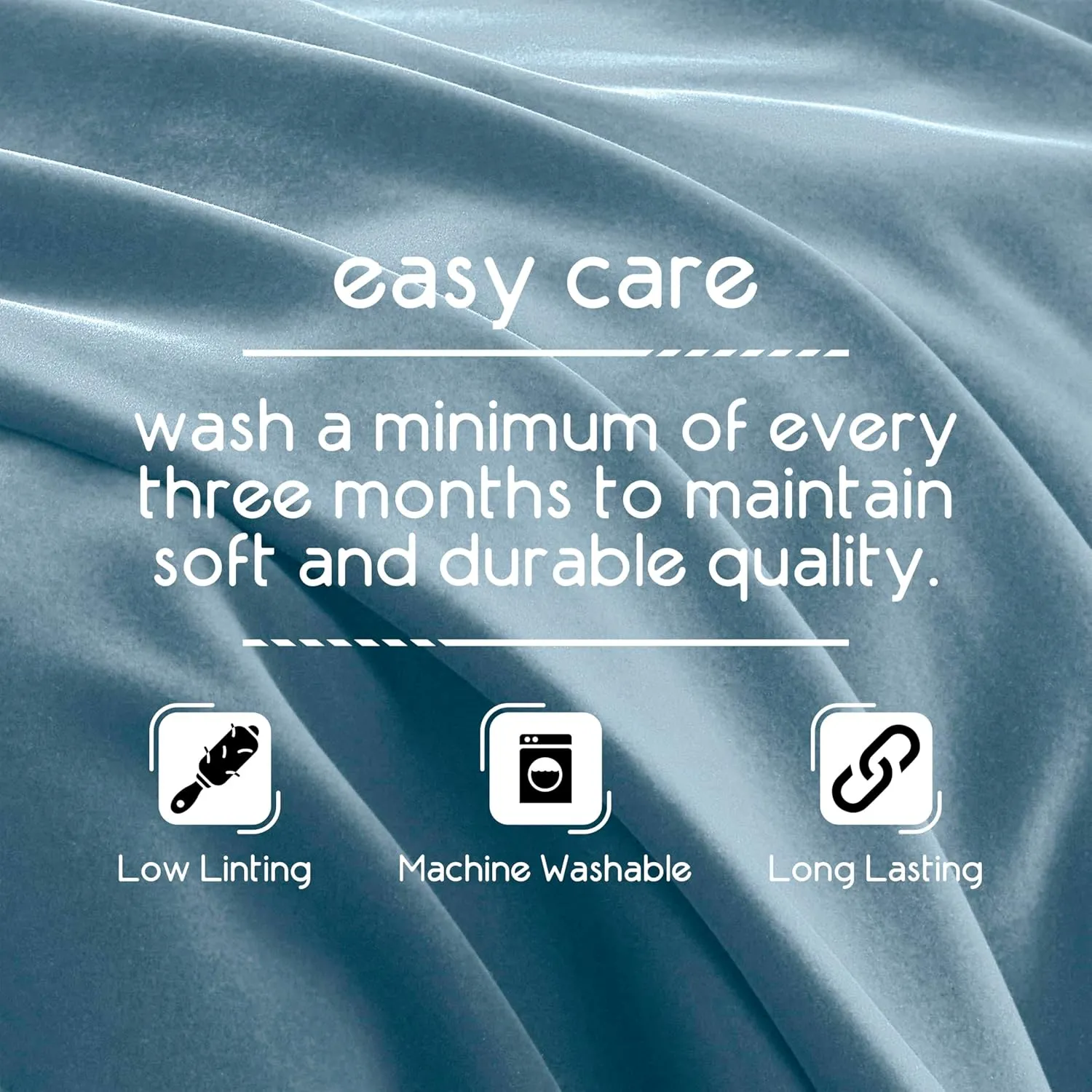 Vellux 1B07056 Original Insulating Core Hotel Style Solid blanket Machine Washable Soft Cozy Warm Thermal Durable Pet Friendly All Seasons Layering Bed Sofa Blankets, Twin, Blue
