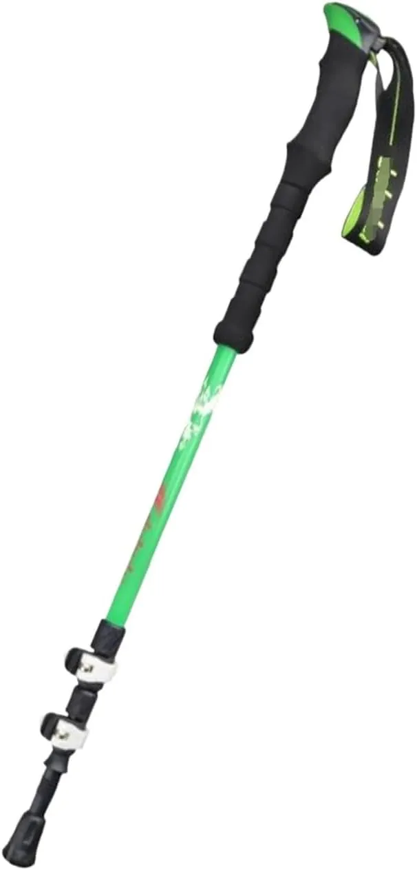 Walking Stick Hiking Poles Outdoor Carbon Fiber Trekking Poles Climbing Poles Telescopic Climbing Pole Foldable Portable Hiking Gear Trekking Poles