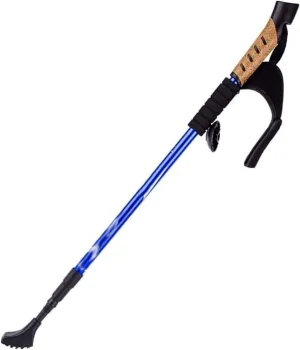 Walking Sticks, Trekking Poles, Hiking Trekking Poles, Lightweight, Anti Shock, Adjustable Hiking Pole, Suitable for Hiking, Camping, Climbing, Outdoor (Color : Blue)