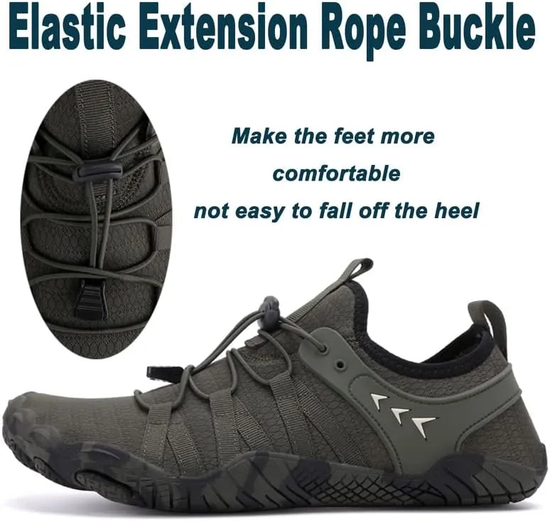 Water Shoes Men Women Barefoot Shoes Outdoor for Beach Aqua Swim Pool River Water Quick Dry Boating Fishing Diving Surfing with Yoga Aerobics