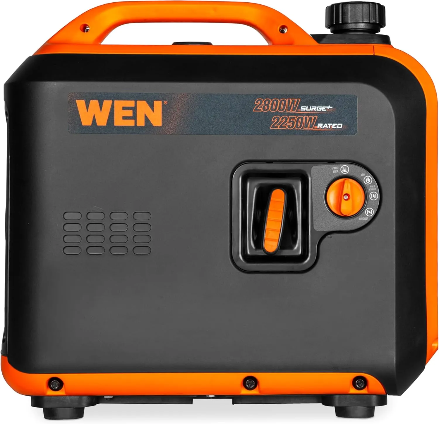 WEN 2800-Watt Dual Fuel Inverter Generator, Quiet, Portable, and Lightweight with Fuel Shut Off and CO Watchdog (DF280iX)