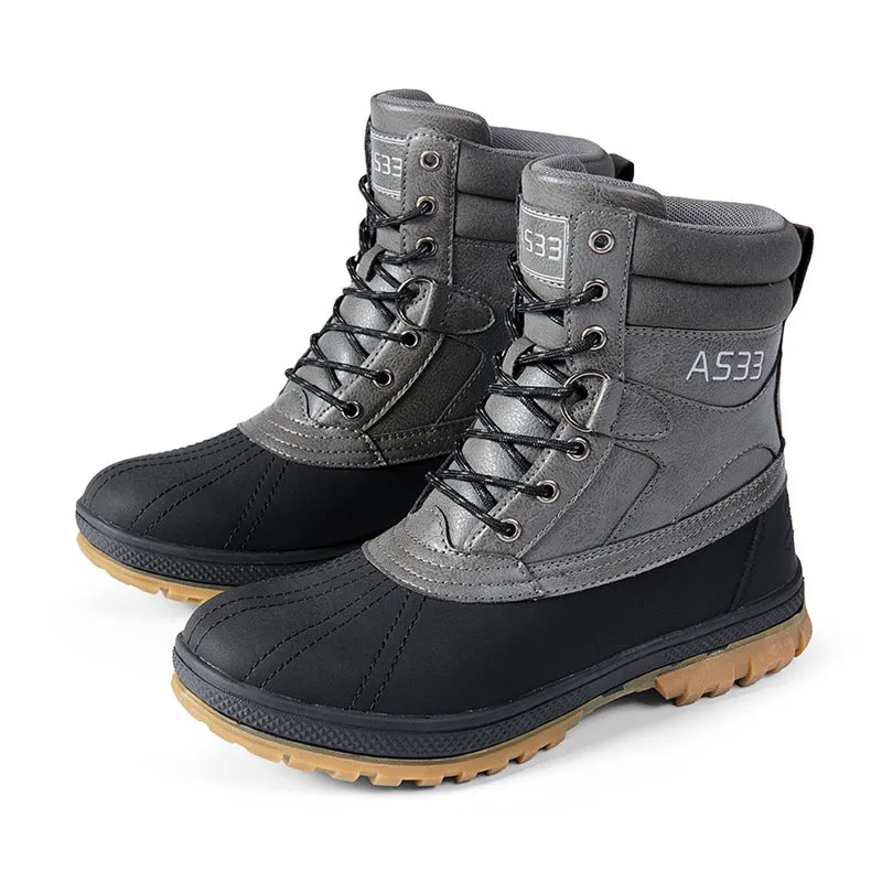 WildKing Men's High Top Waterproof Anti-Slip Off-Road Hiking Boots