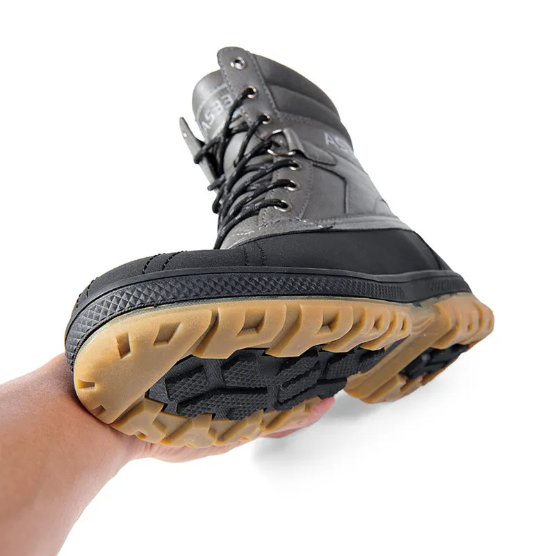WildKing Men's High Top Waterproof Anti-Slip Off-Road Hiking Boots